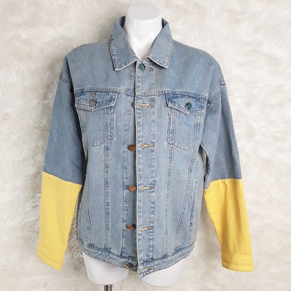 comfort enoz Jackets & Blazers - Comfort Enoz COTTON DENIM blue Jean jacket Medium